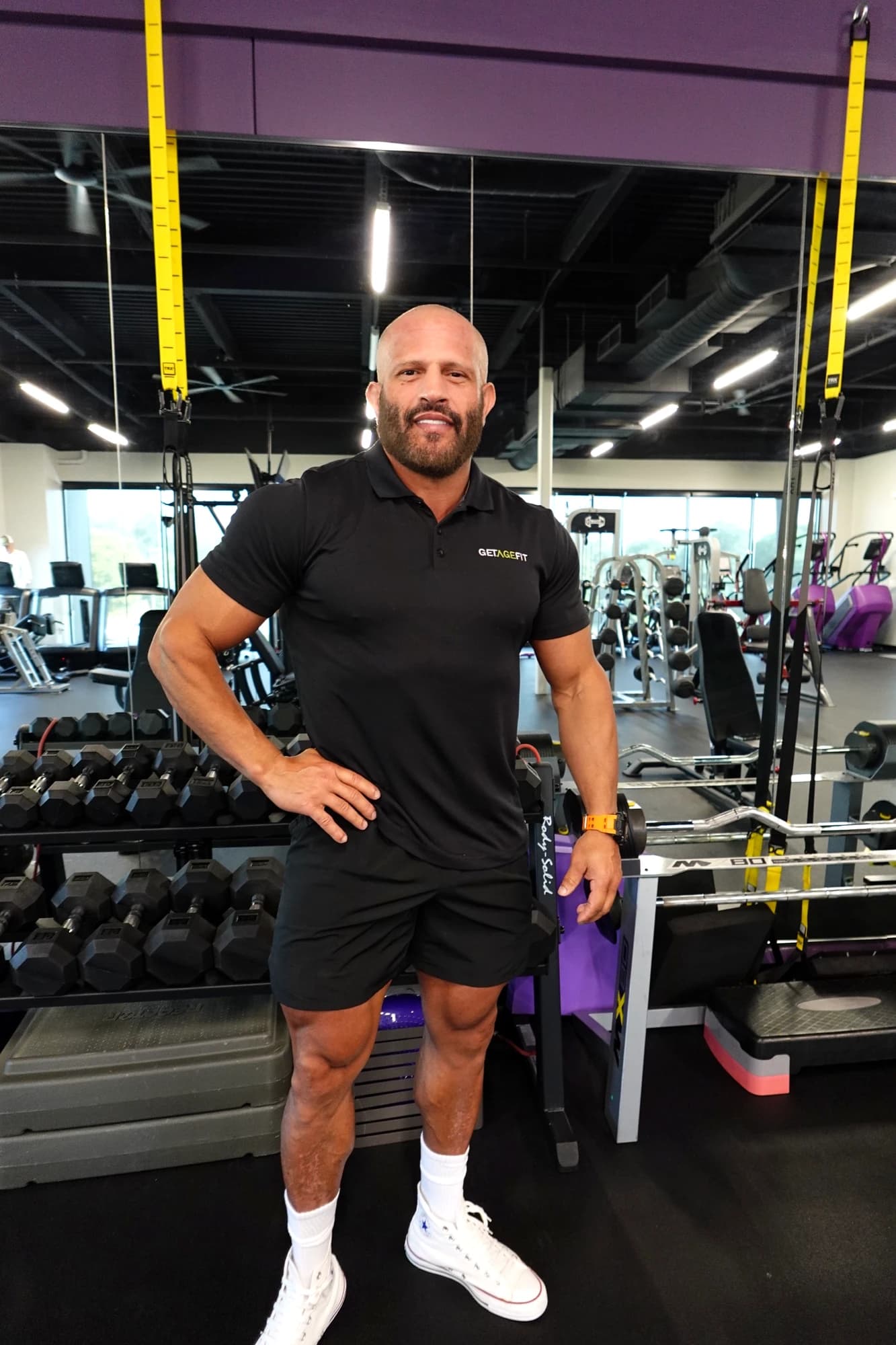 A GetAgeFit trainer